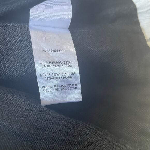 Opening Ceremony Komondor Mini Skirt Jacquard Zip Gray White Size 6 - Picture 5 of 16